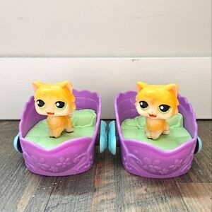 Vintage Littlest Pet Shop LPS First Generation 2005 Toy Cat lot Collectible